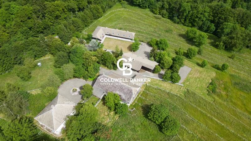 Magnifique domaine d'élevage de chevaux avec une propriété de 10 pièces à vendre  - Évires 74570